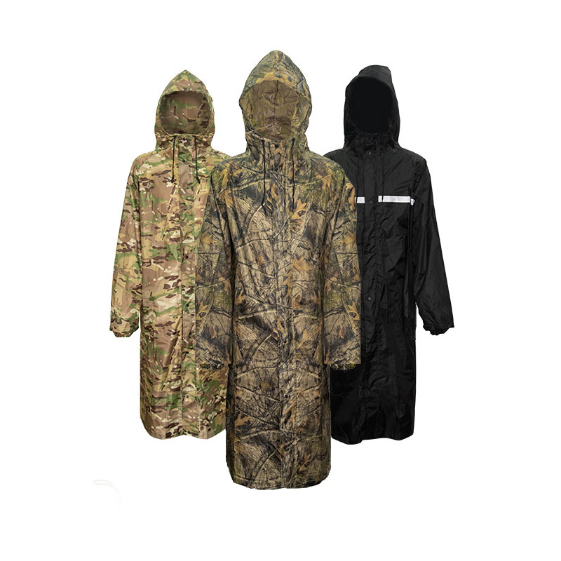 Fishing Rain Suit - معطف واق من المطر طويل التمويه