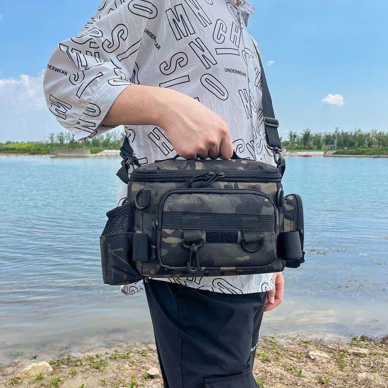Fishing Backpack - حقيبة خصر تكتيكية للاستخدام الخارجي متعددة