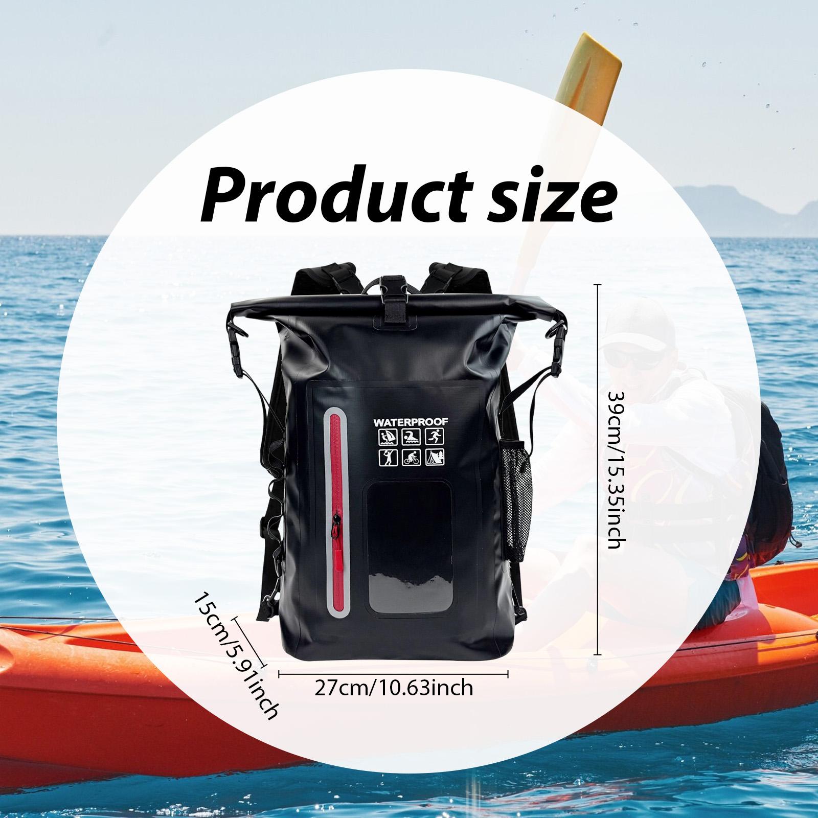 Fishing Backpack - حقيبة جافة مقاومة للماء، حقيبة ظهر