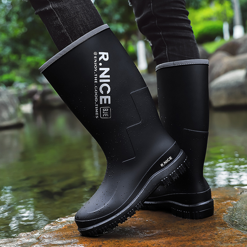 أحذية مطر رجالية للأنشطة الخار - مراجعة Fishing Boots وسعره