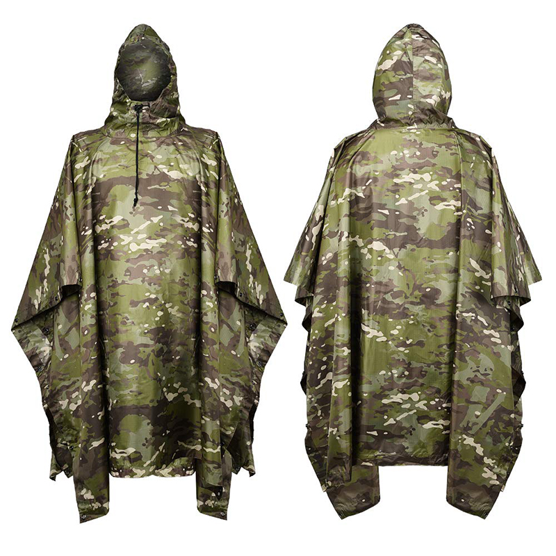 معطف واق من المطر مموه تكتيكي  - مراجعة Fishing Rain Suit وسعره