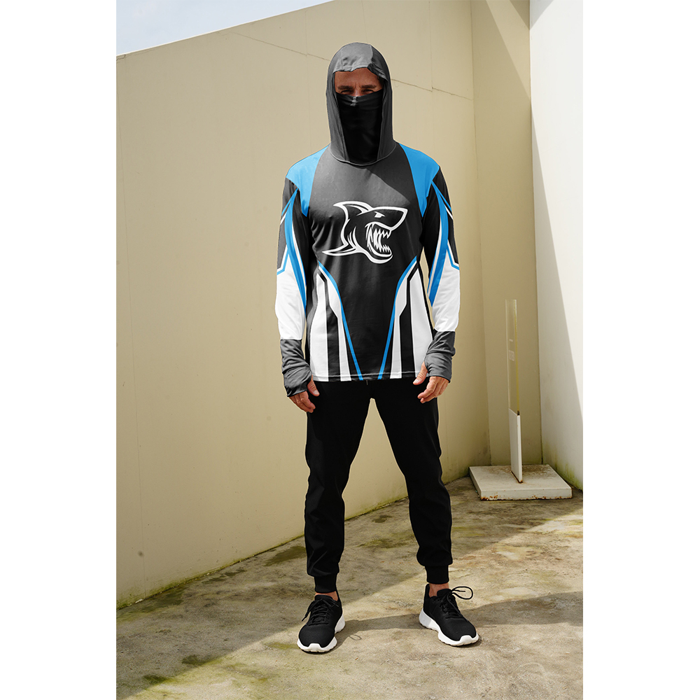قمصان صيد للرجال مع قناع وغطاء - مراجعة Fishing Hoodie وسعره