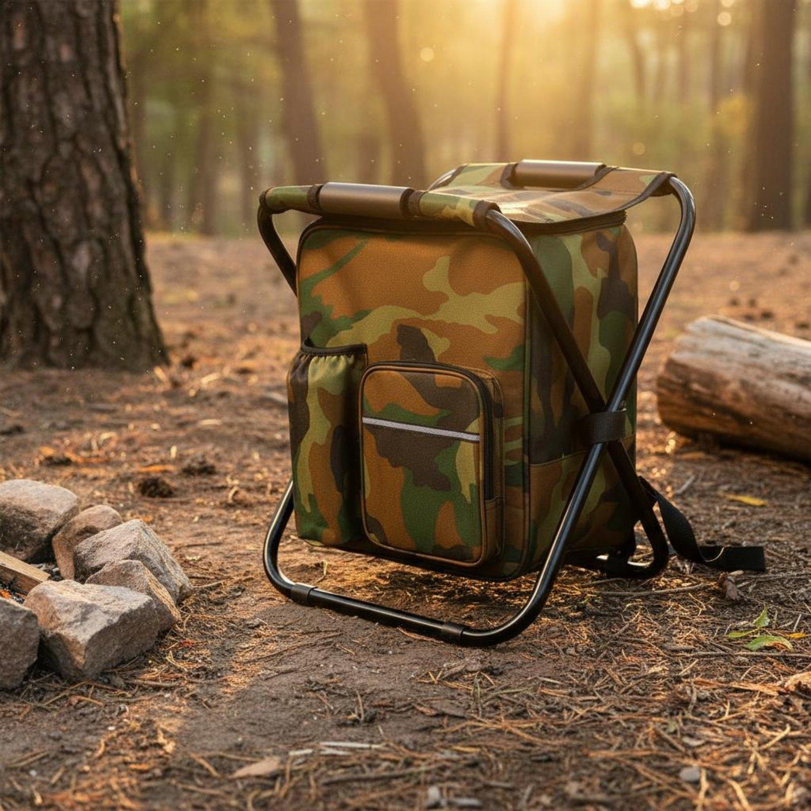 كرسي تبريد محمول بتصميم قابل ل - مراجعة Fishing Backpack وسعره