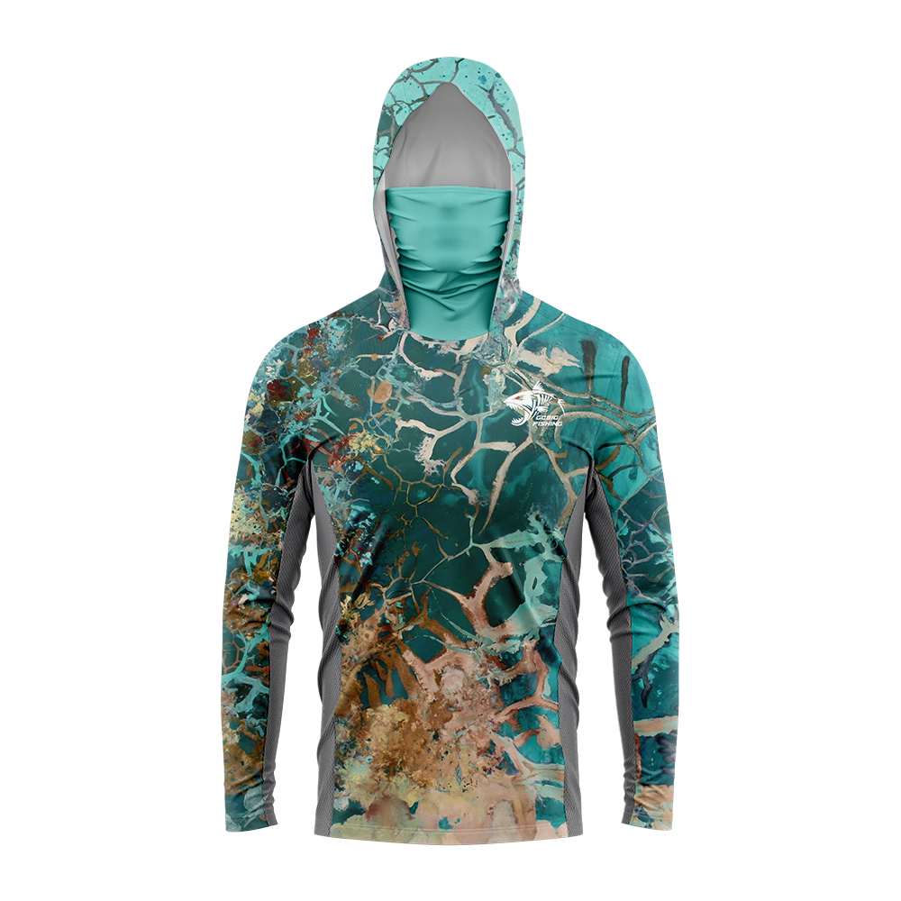 قميص صيد رجالي بقلنسوة بتصميم  - مراجعة Fishing Hoodie وسعره