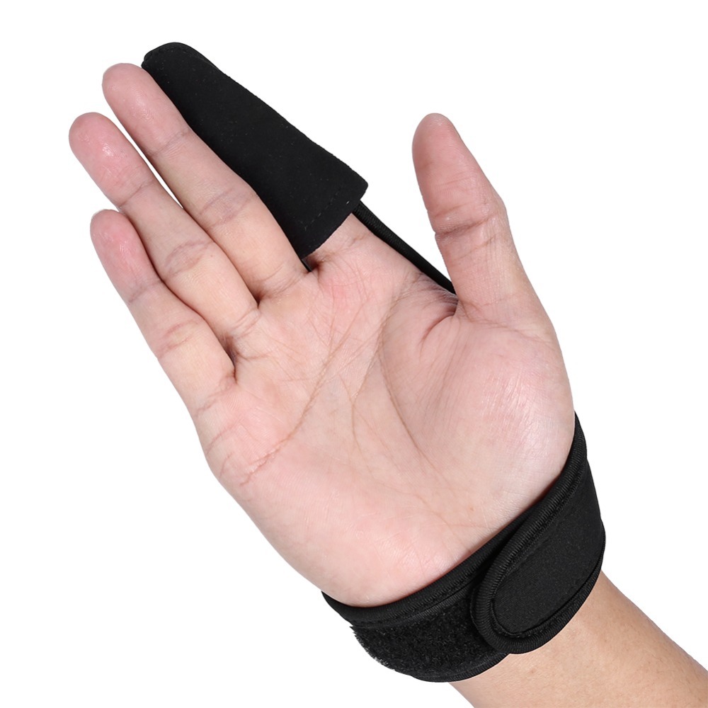 واقي إصبع واحد أسود متين غير ق - مراجعة Fishing Gloves وسعره