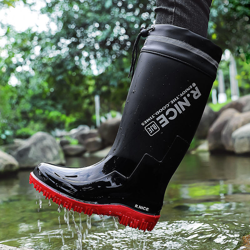 أحذية مطر رجالية أنيقة للأنشطة - مراجعة Fishing Boots وسعره