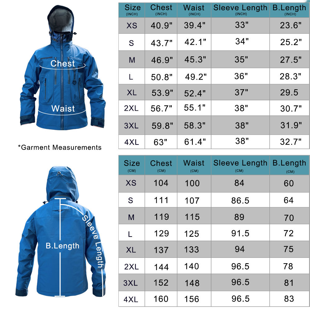مقاوم للماء سترة مطر الصيد مجم - مراجعة Fishing Jacket Waterproof وسعره