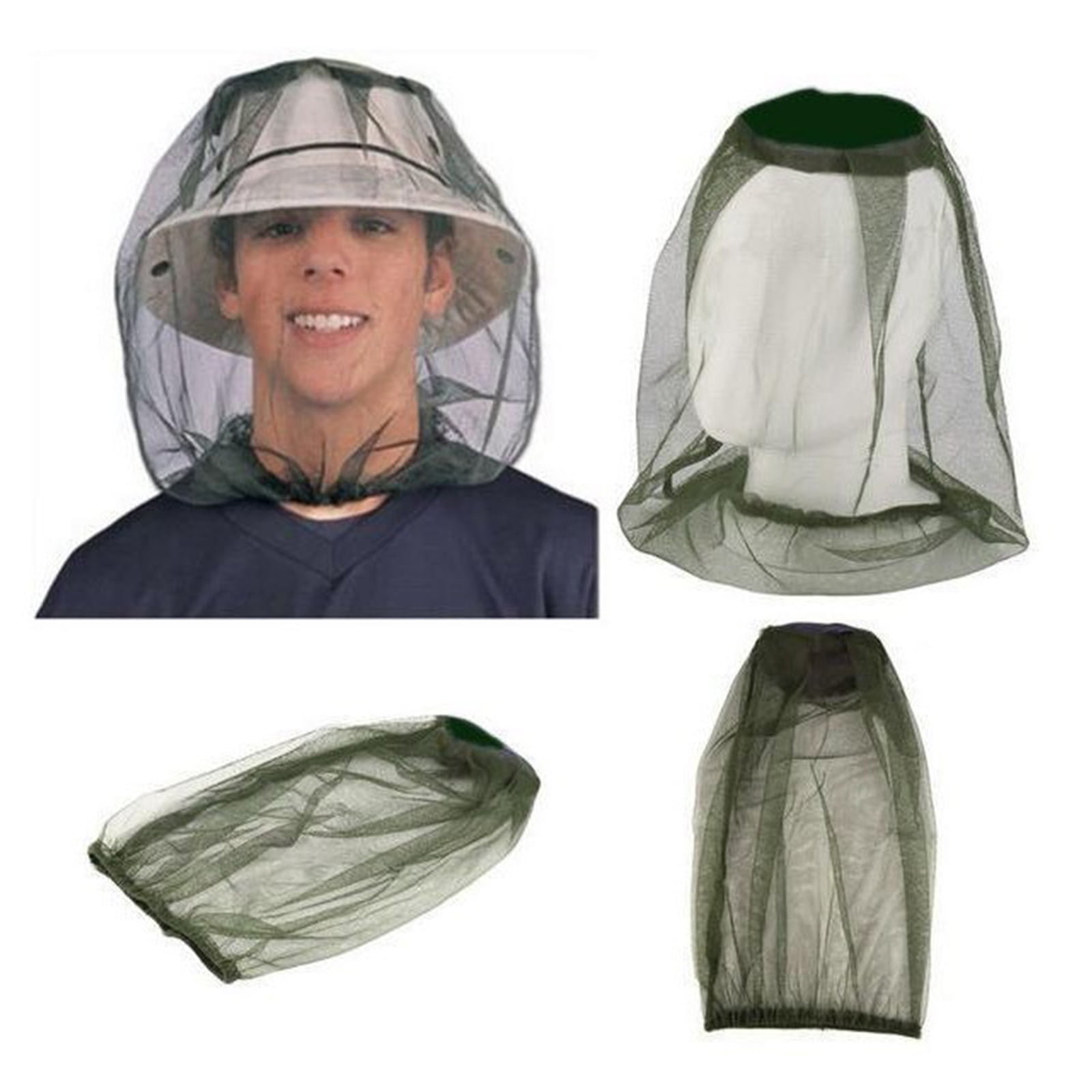 قبعة صيد بشبكة رأسية مضادة للب - مراجعة Fishing Hat وسعره